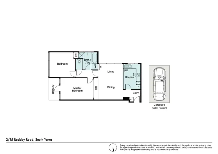 Floorplan of Homely apartment listing, 2/15 Rockley Road, South Yarra VIC 3141