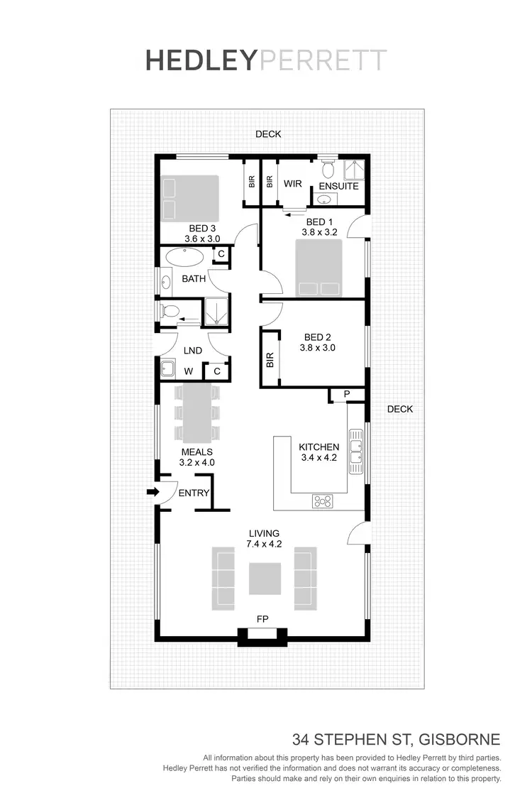Floorplan of Homely house listing, 34 Stephen Street, Gisborne VIC 3437