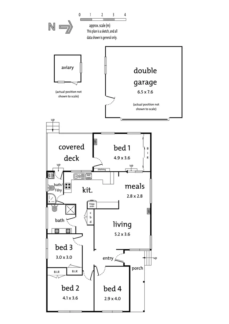 Floorplan of Homely house listing, 5 Borg Crescent, Scoresby VIC 3179