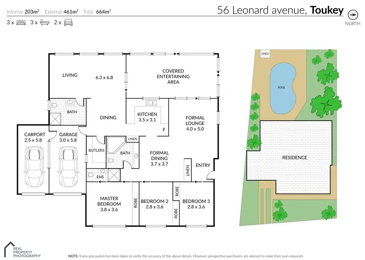 Floorplan of Homely house listing, 56 Leonard Avenue, Toukley NSW 2263