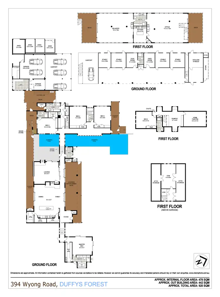 Floorplan of Homely rural property listing, 394 Wyong Road, Duffys Forest NSW 2084