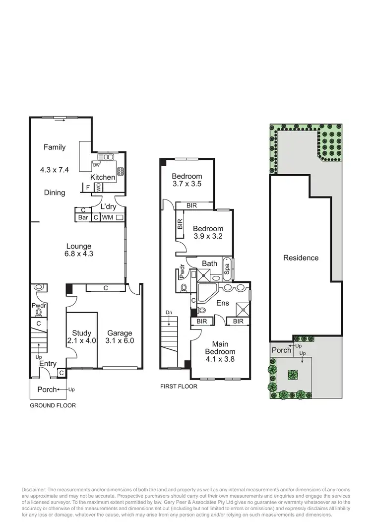 Floorplan of Homely townhouse listing, 30A Beech Street, Caulfield South VIC 3162