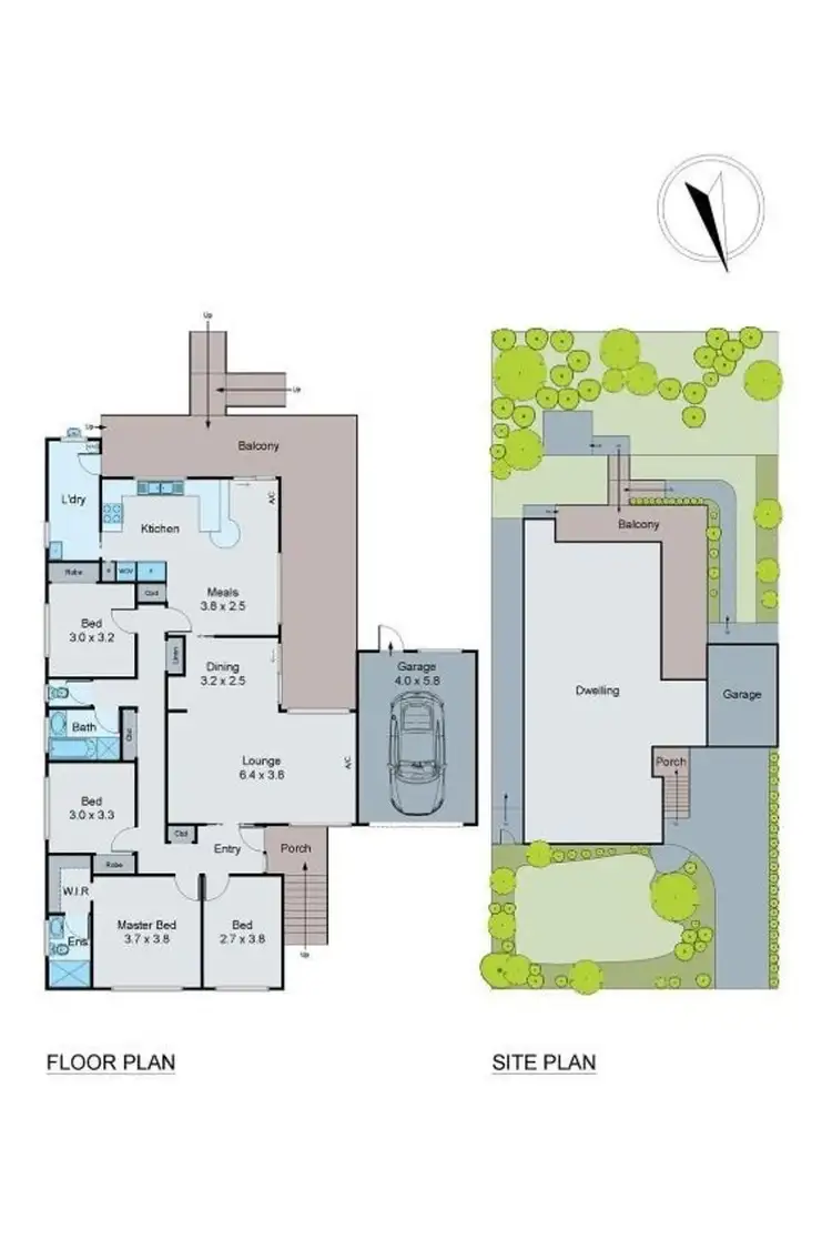 Floorplan of Homely house listing, 75 Turana Street, Doncaster VIC 3108