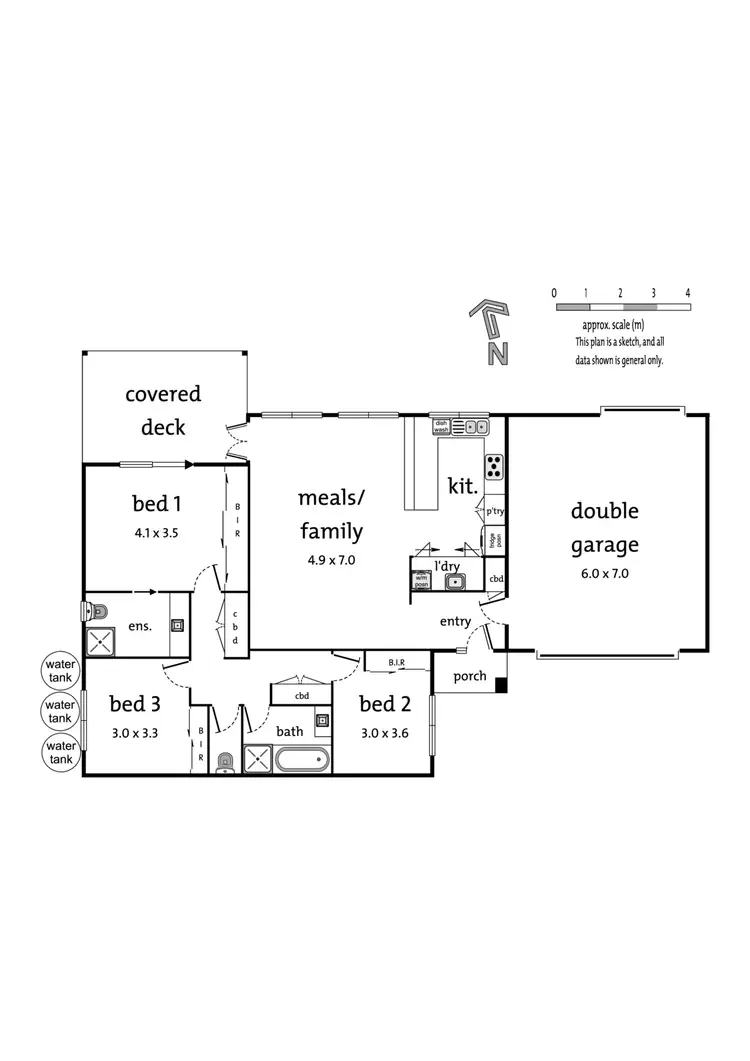 Floorplan of Homely unit listing, 3/10 Plumer Street, Croydon VIC 3136