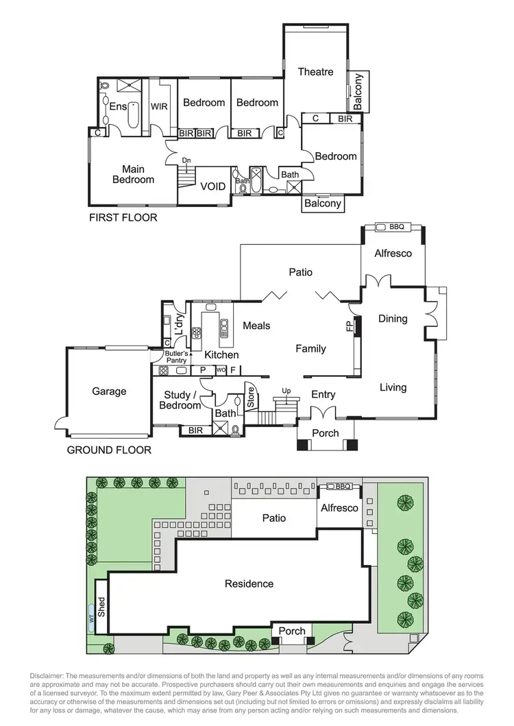 Floorplan of Homely house listing, 5 Rosecraddock Place, Caulfield North VIC 3161