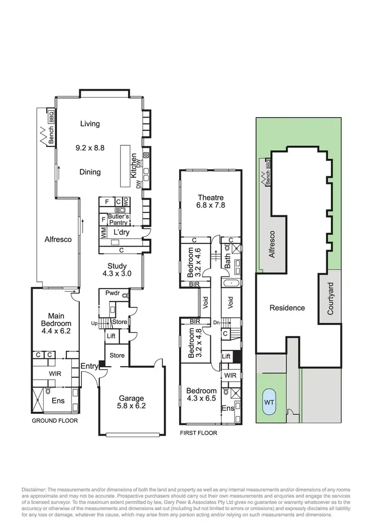 Floorplan of Homely house listing, 32 Kent Grove, Caulfield North VIC 3161