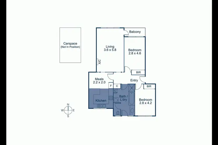 Floorplan of Homely apartment listing, 3/45 Strathalbyn Street, Kew East VIC 3102