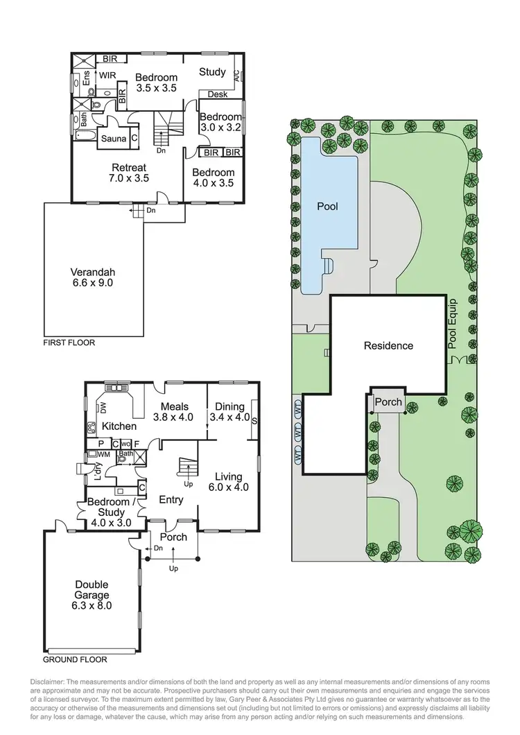 Floorplan of Homely house listing, 6 Venus Street, Caulfield South VIC 3162