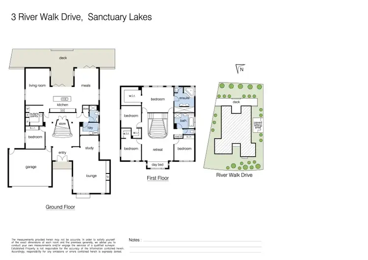 Floorplan of Homely house listing, 3 River Walk Drive, Sanctuary Lakes VIC 3030