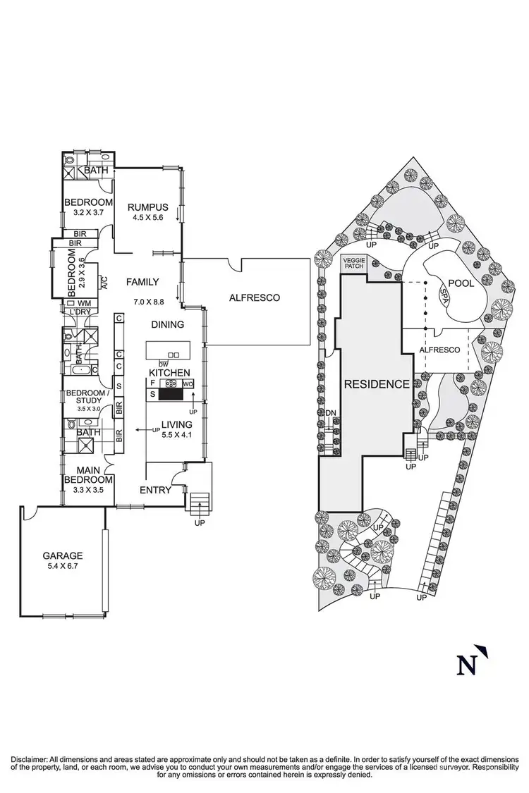 Floorplan of Homely house listing, 3 Keats Close, Templestowe VIC 3106