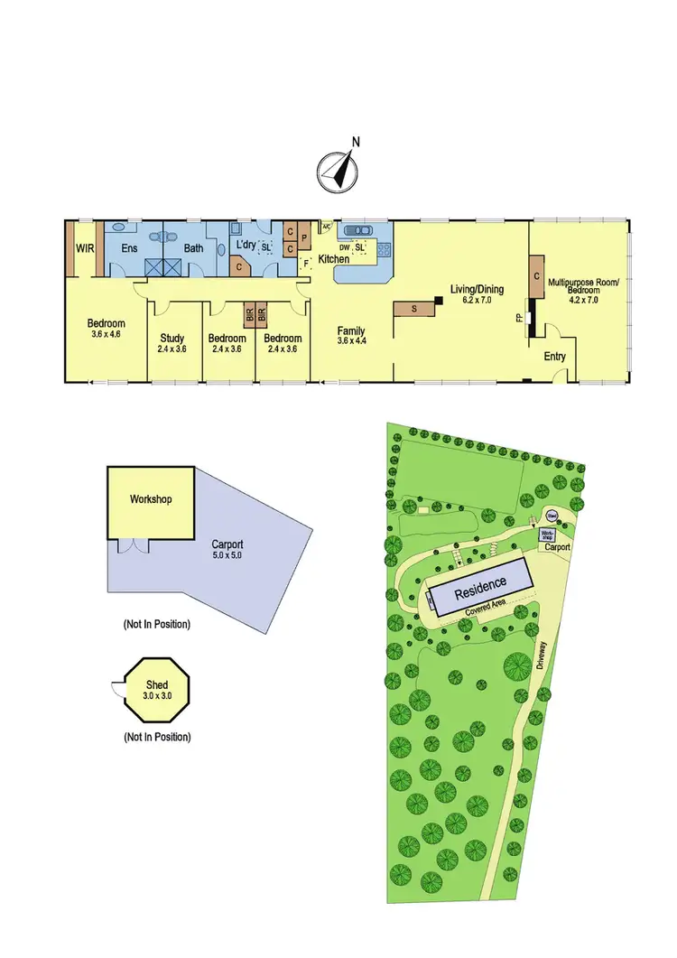 Floorplan of Homely house listing, 17 Montpelier Drive, Lower Plenty VIC 3093