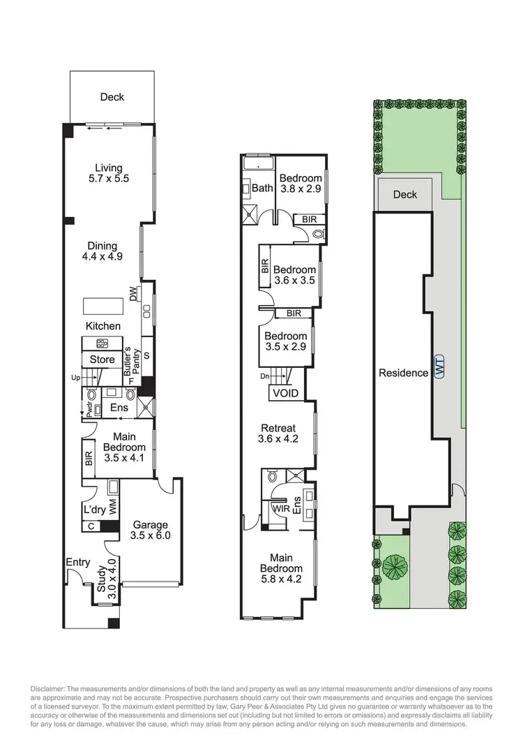 Floorplan of Homely townhouse listing, 4A Maude Street, Murrumbeena VIC 3163