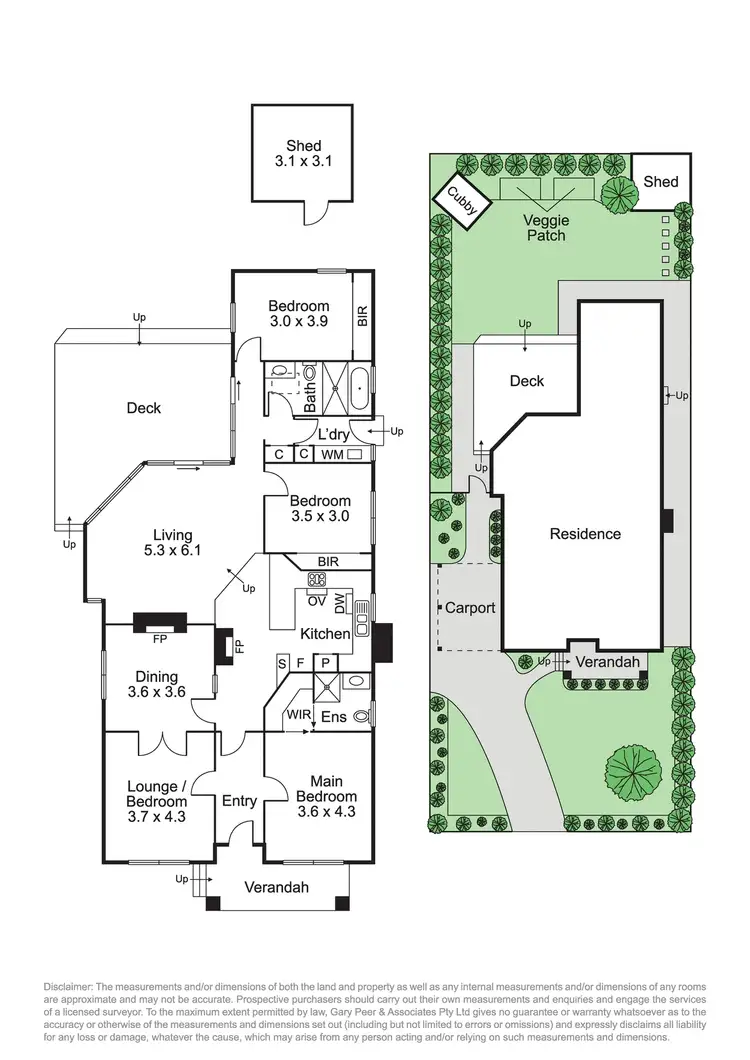 Floorplan of Homely house listing, 3 Coling Avenue, Carnegie VIC 3163