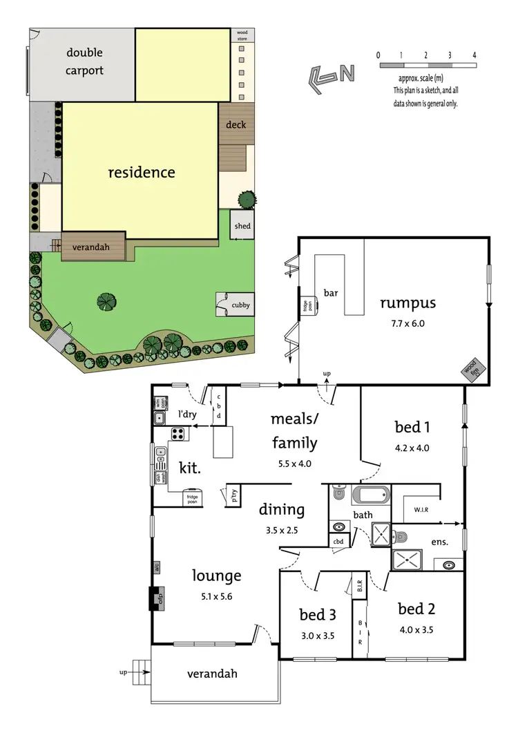 Floorplan of Homely house listing, 163 Bayswater Road, Croydon South VIC 3136