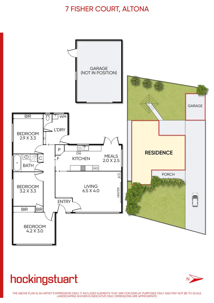 Floorplan of Homely house listing, 7 Fisher Court, Altona VIC 3018