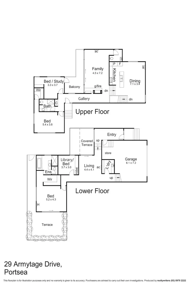Floorplan of Homely townhouse listing, 29 Armytage Drive, Portsea VIC 3944