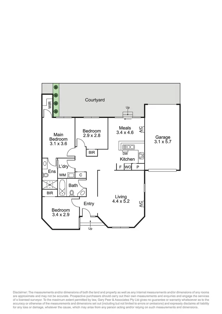 Floorplan of Homely villa listing, 5/27 Eumeralla Road, Caulfield South VIC 3162