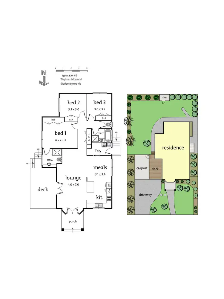 Floorplan of Homely house listing, 1 Sussex Street, Ringwood VIC 3134