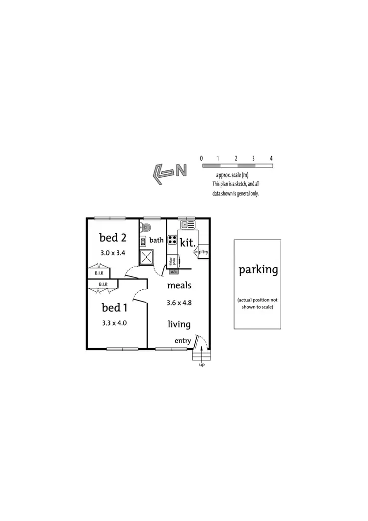 Floorplan of Homely apartment listing, 2/115 Victoria Road, Hawthorn East VIC 3123