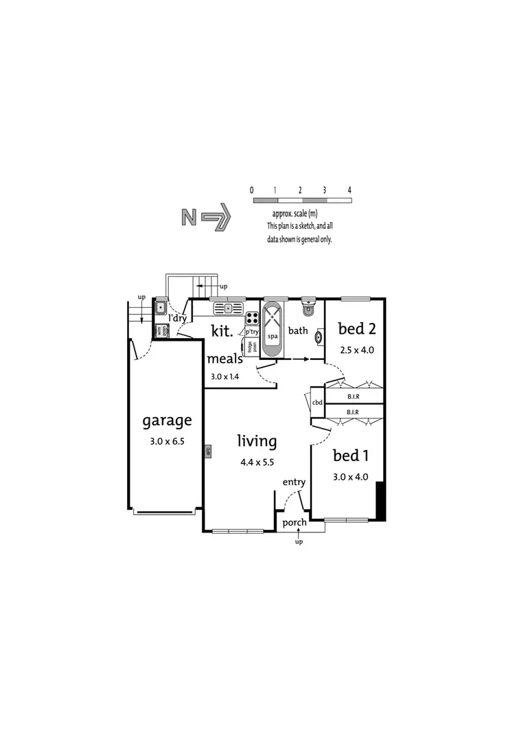 Floorplan of Homely unit listing, 3/36 Barkly Street, Ringwood VIC 3134
