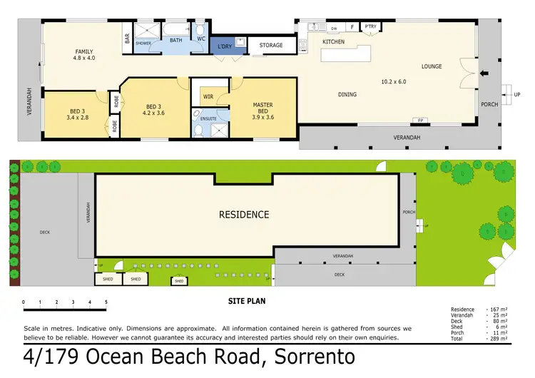 Floorplan of Homely villa listing, 4/179 Ocean Beach Road, Sorrento VIC 3943