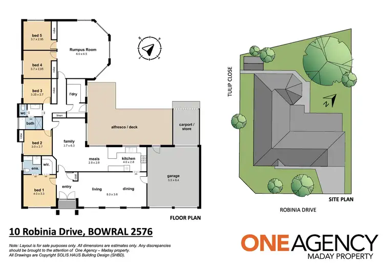 Floorplan of Homely house listing, 10 Robinia Drive, Bowral NSW 2576