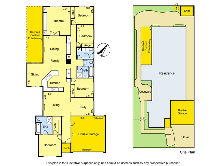 Floorplan of Homely house listing, 15 Banfield Terrace, Greensborough VIC 3088