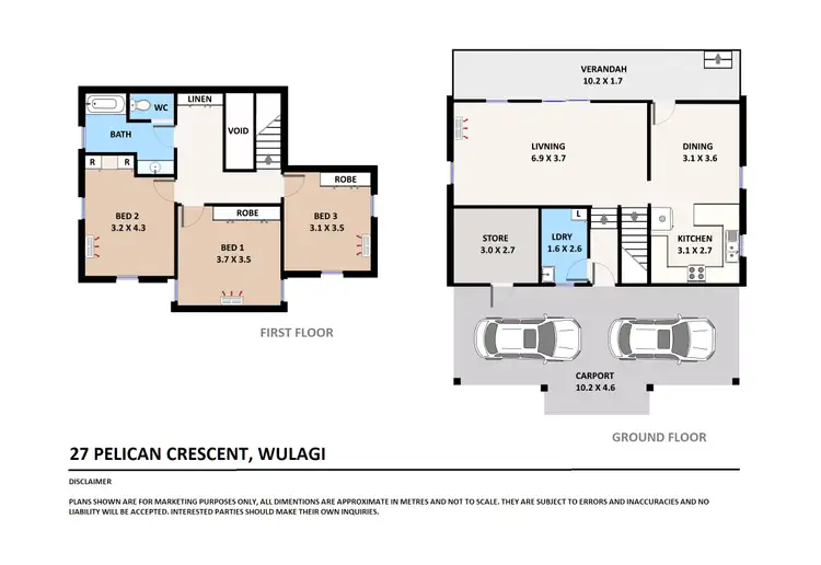 Floorplan of Homely house listing, 27 Pelican Crescent, Wulagi NT 812