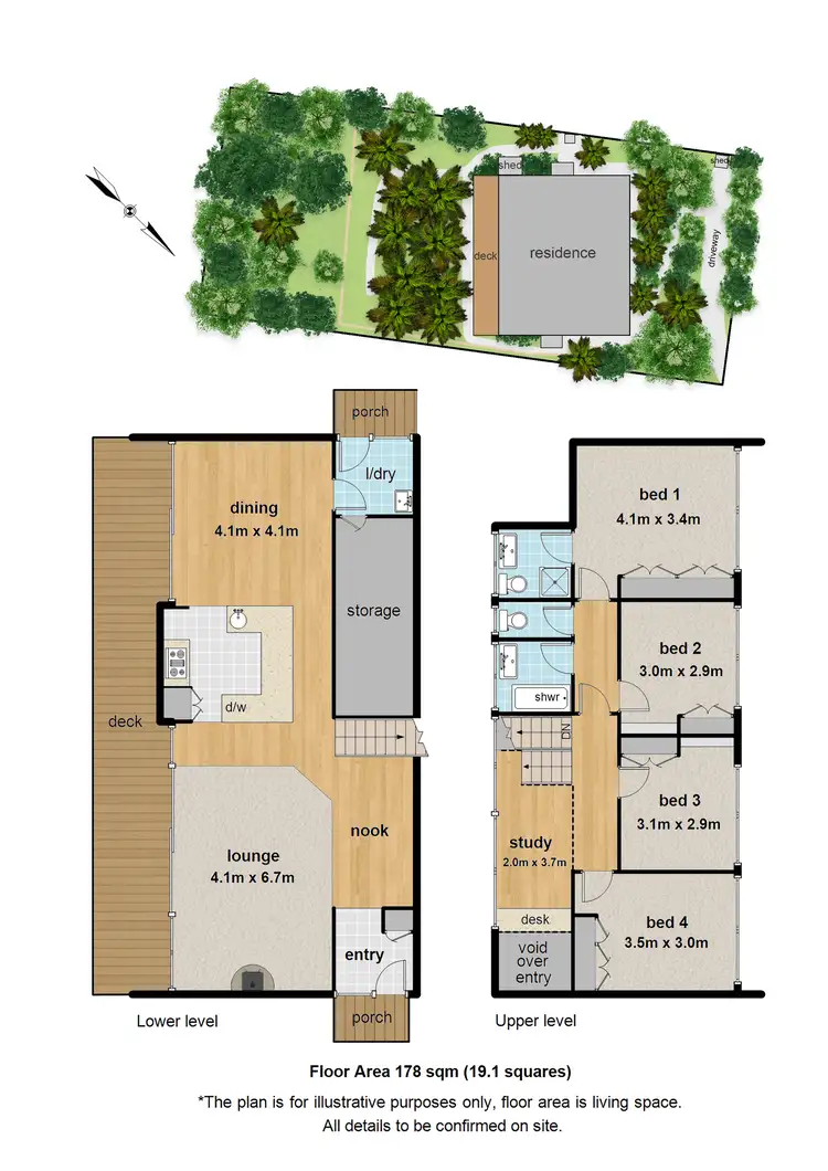 Floorplan of Homely house listing, 212 Olinda Monbulk Road, Monbulk VIC 3793