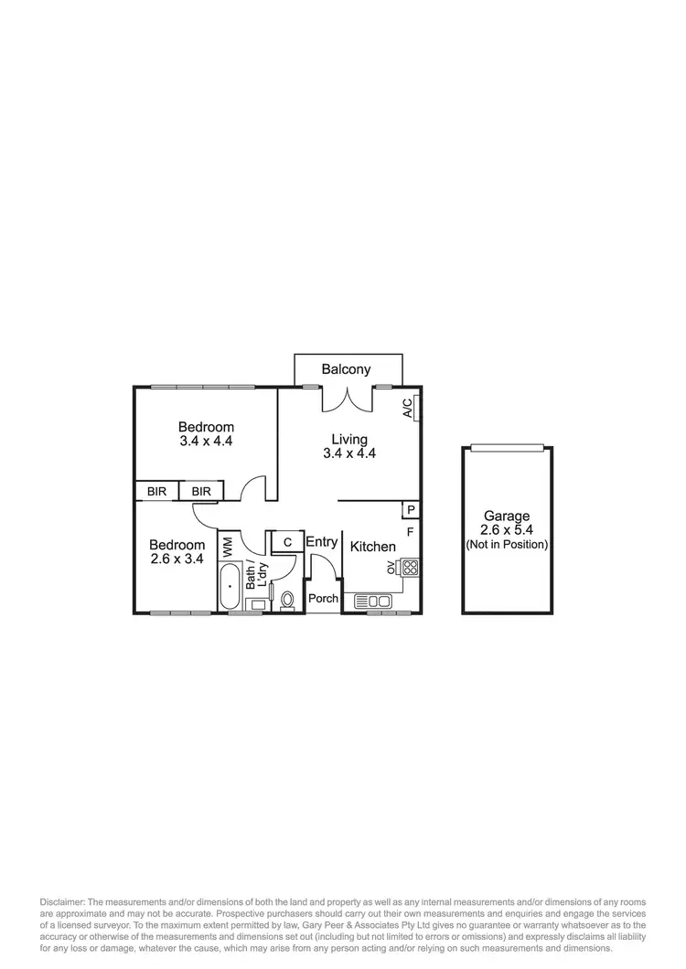 Floorplan of Homely apartment listing, 5/19 Camden Street, Balaclava VIC 3183