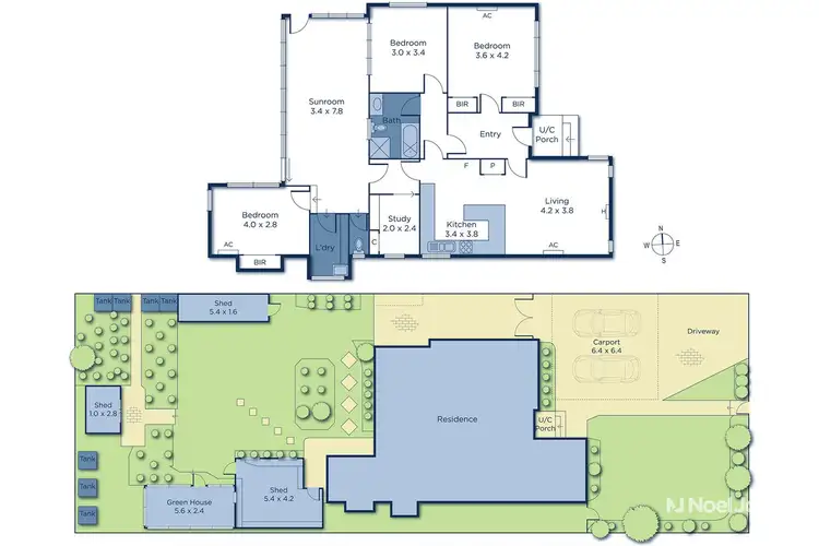 Floorplan of Homely house listing, 58 Nungerner Street, Balwyn VIC 3103