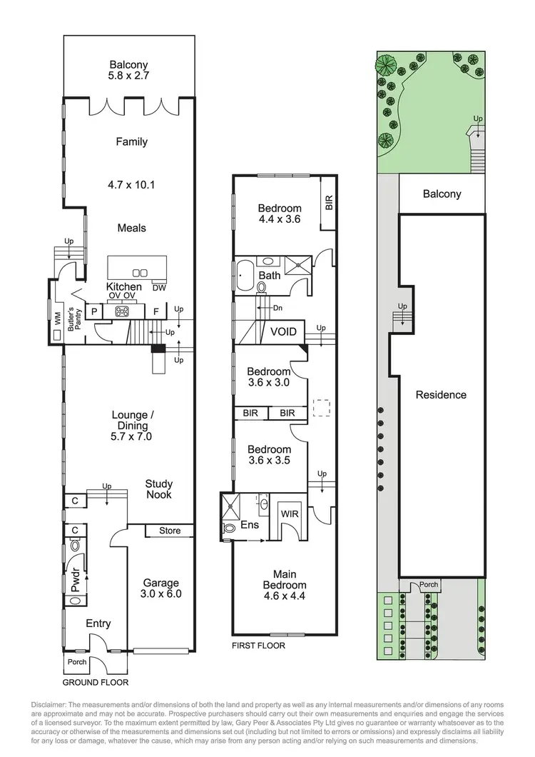 Floorplan of Homely townhouse listing, 5A Ludbrook Avenue, Caulfield South VIC 3162