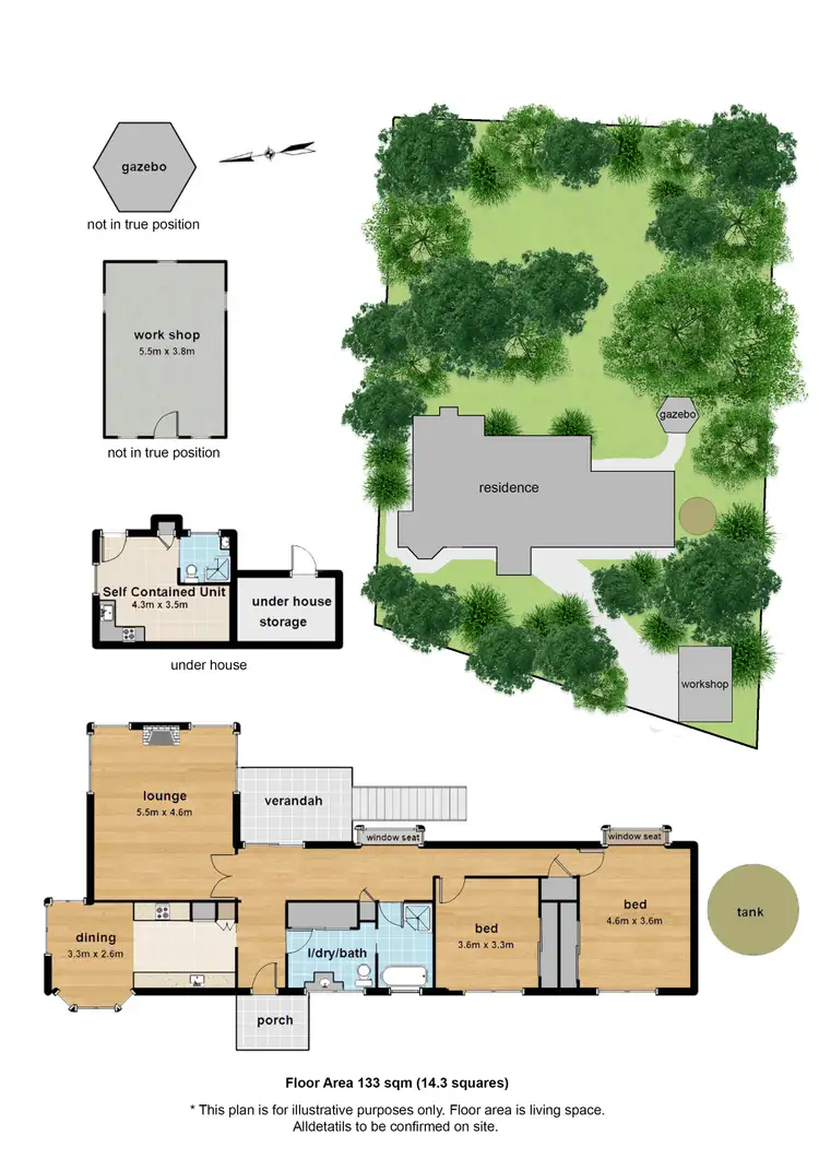 Floorplan of Homely house listing, 14 Owen Street, Kallista VIC 3791