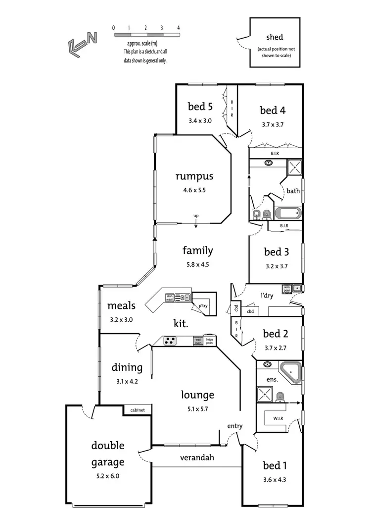 Floorplan of Homely house listing, 58A Lakesfield Drive, Lysterfield VIC 3156