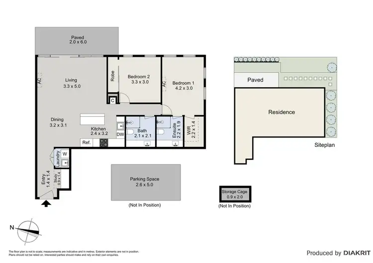 Floorplan of Homely apartment listing, 104/181 Manningham Road, Templestowe Lower VIC 3107
