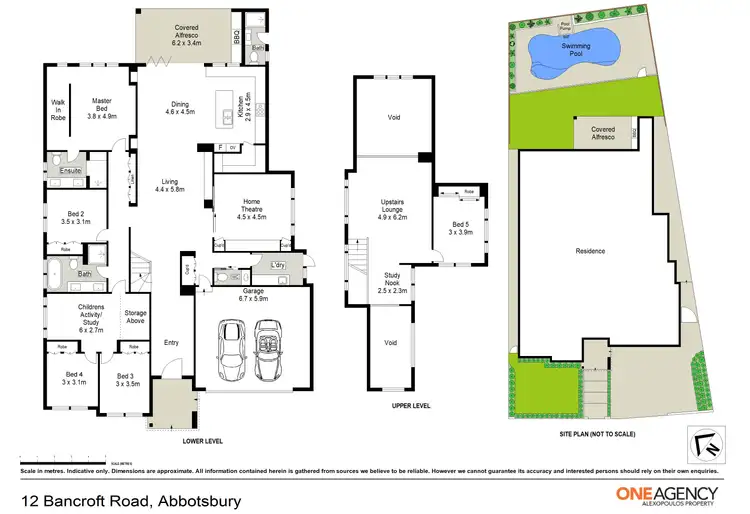 Floorplan of Homely house listing, 12 Bancroft Road, Abbotsbury NSW 2176