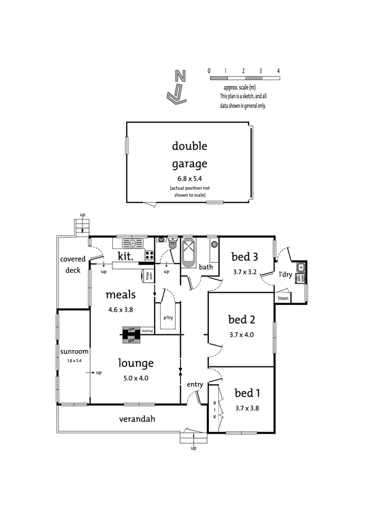 Floorplan of Homely house listing, 4 Simpson Street, Mitcham VIC 3132