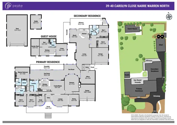Floorplan of Homely house listing, 39-40 Carolyn Close, Narre Warren North VIC 3804
