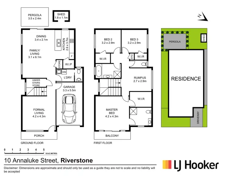 Floorplan of Homely house listing, 10 Annaluke Street, Riverstone NSW 2765