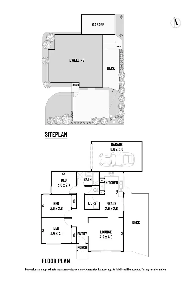 Floorplan of Homely unit listing, 1/59 Parker Street, Templestowe Lower VIC 3107