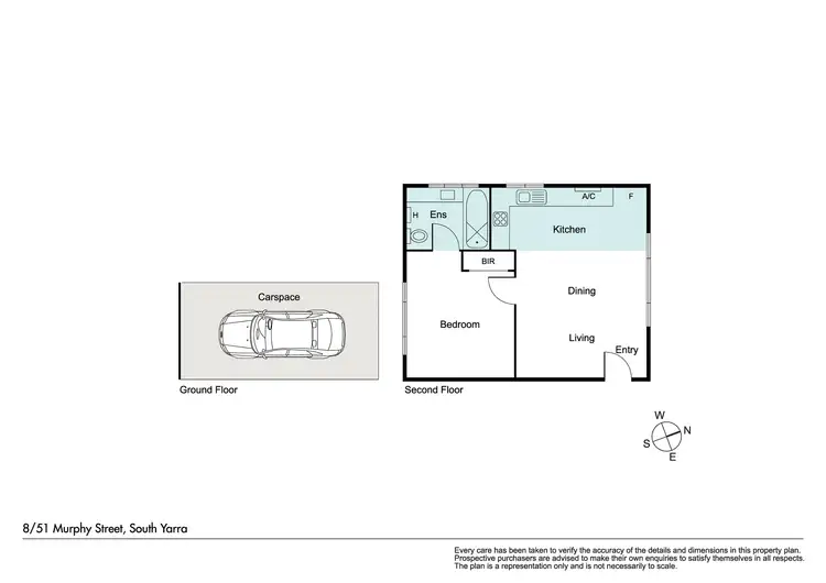Floorplan of Homely apartment listing, 8/51 Murphy Street, South Yarra VIC 3141