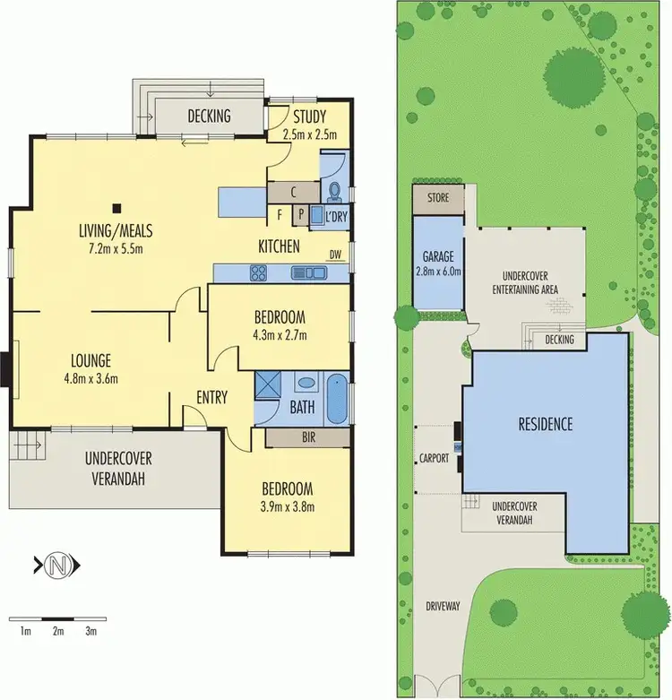 Floorplan of Homely house listing, 5 Lavidge Road, Ashwood VIC 3147