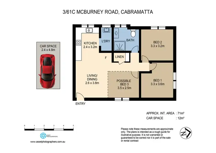 Floorplan of Homely unit listing, 3/61 McBurney Road, Cabramatta NSW 2166