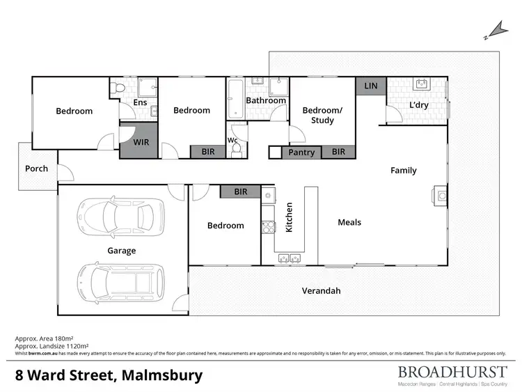 Floorplan of Homely house listing, 8 Ward Street, Malmsbury VIC 3446