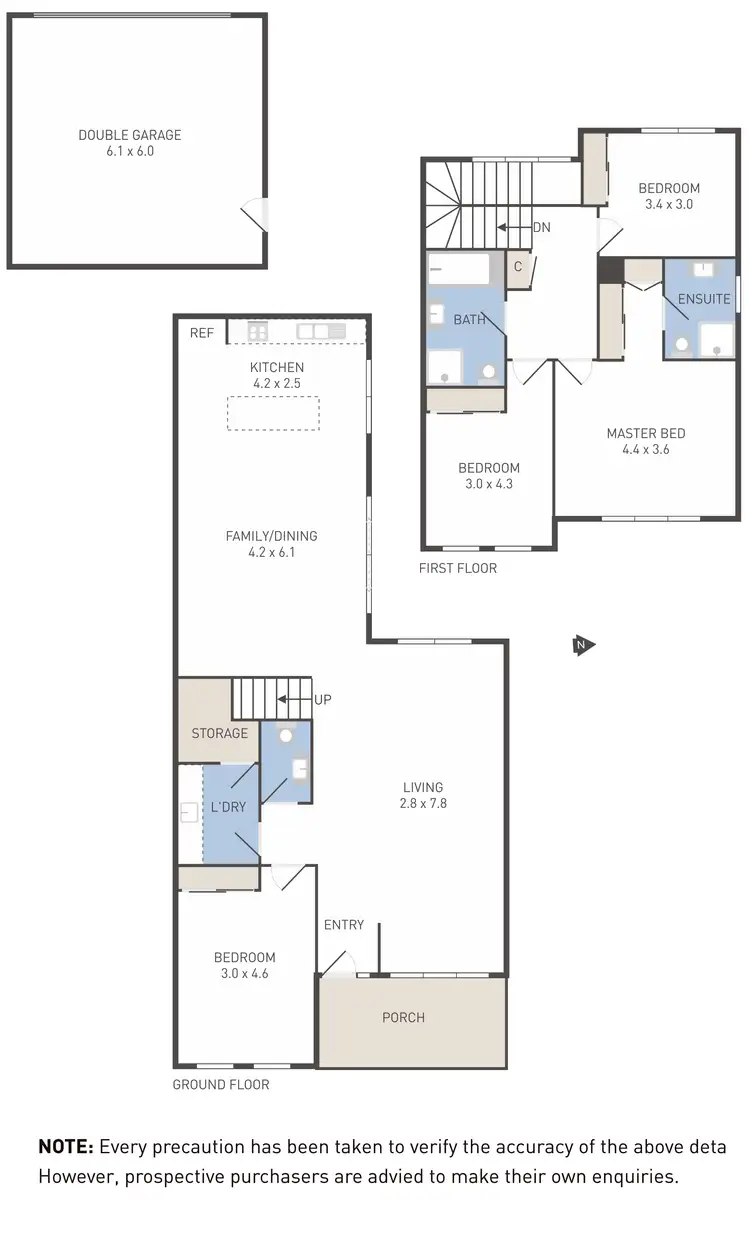 Floorplan of Homely house listing, 12 Ringtail Circuit, Maidstone VIC 3012