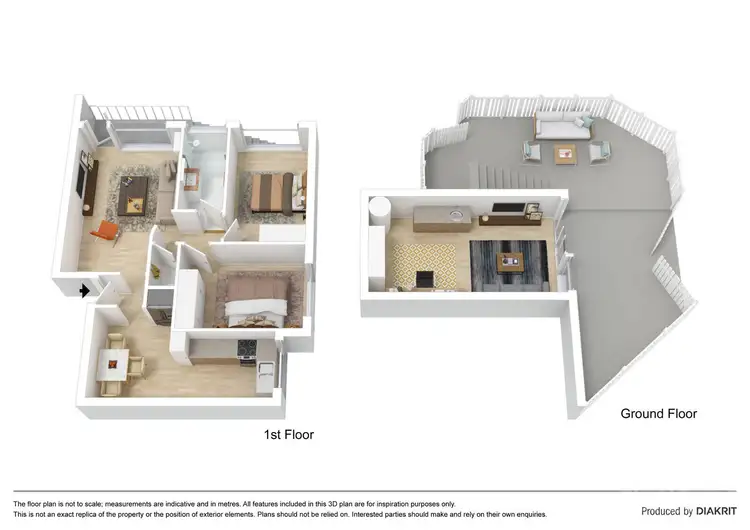 Floorplan of Homely apartment listing, 1/1-3 Graylings Avenue, St Kilda East VIC 3183