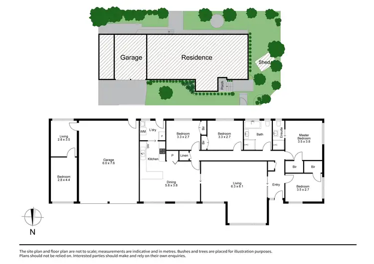 Floorplan of Homely house listing, 42 Chancellor Drive, Wheelers Hill VIC 3150