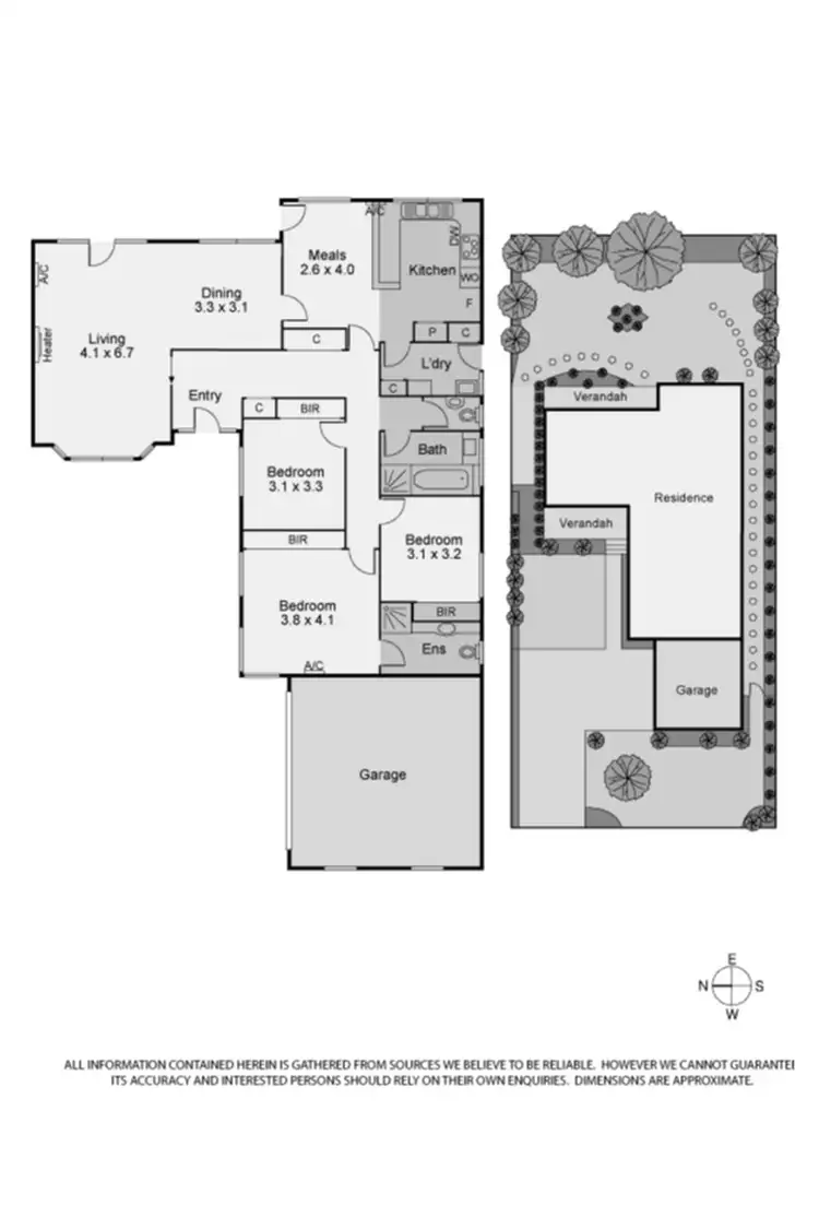 Floorplan of Homely house listing, 6 Hotham Street, Templestowe Lower VIC 3107