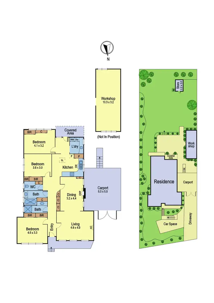 Floorplan of Homely house listing, 6 Cheverton Road, Lower Plenty VIC 3093