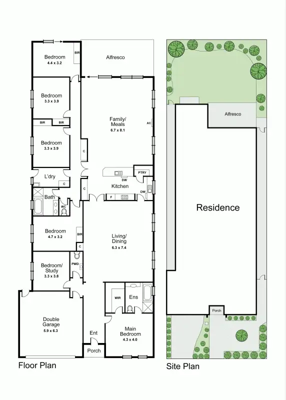 Floorplan of Homely house listing, 70 Leila Road, Carnegie VIC 3163